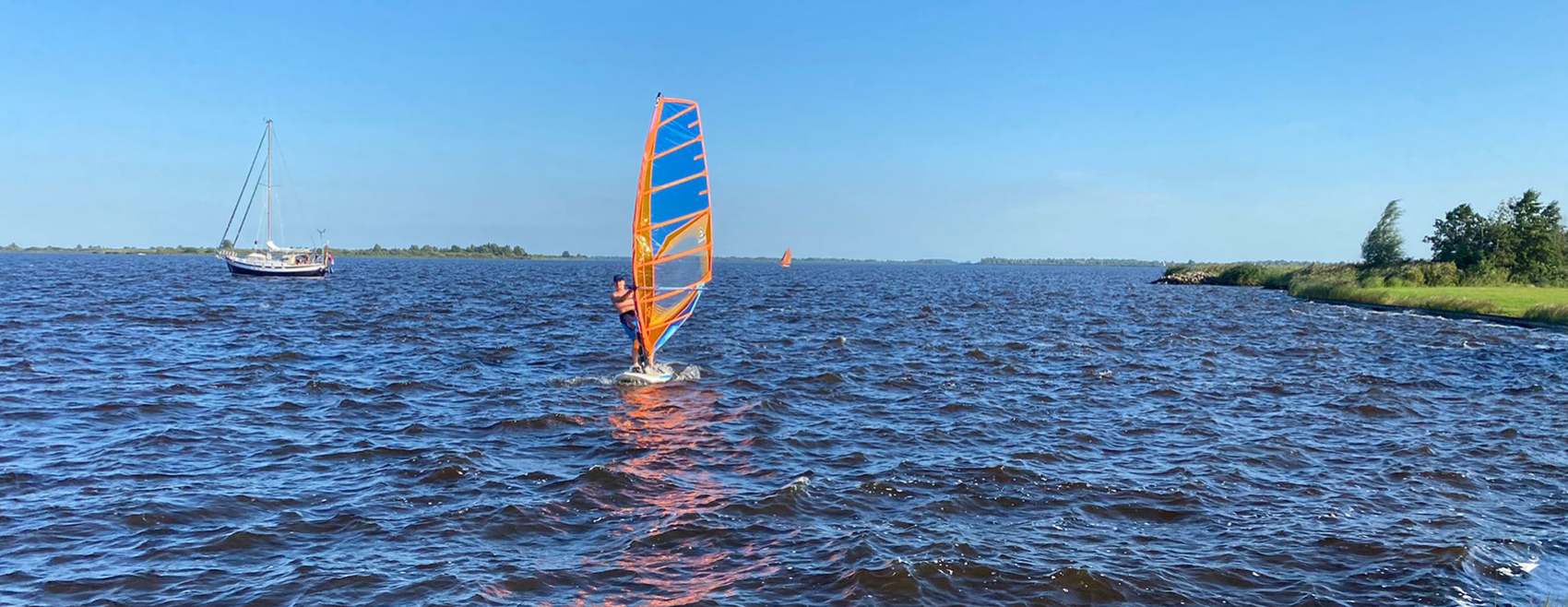Mark Mobach, Windsurfen Lauwersmeer